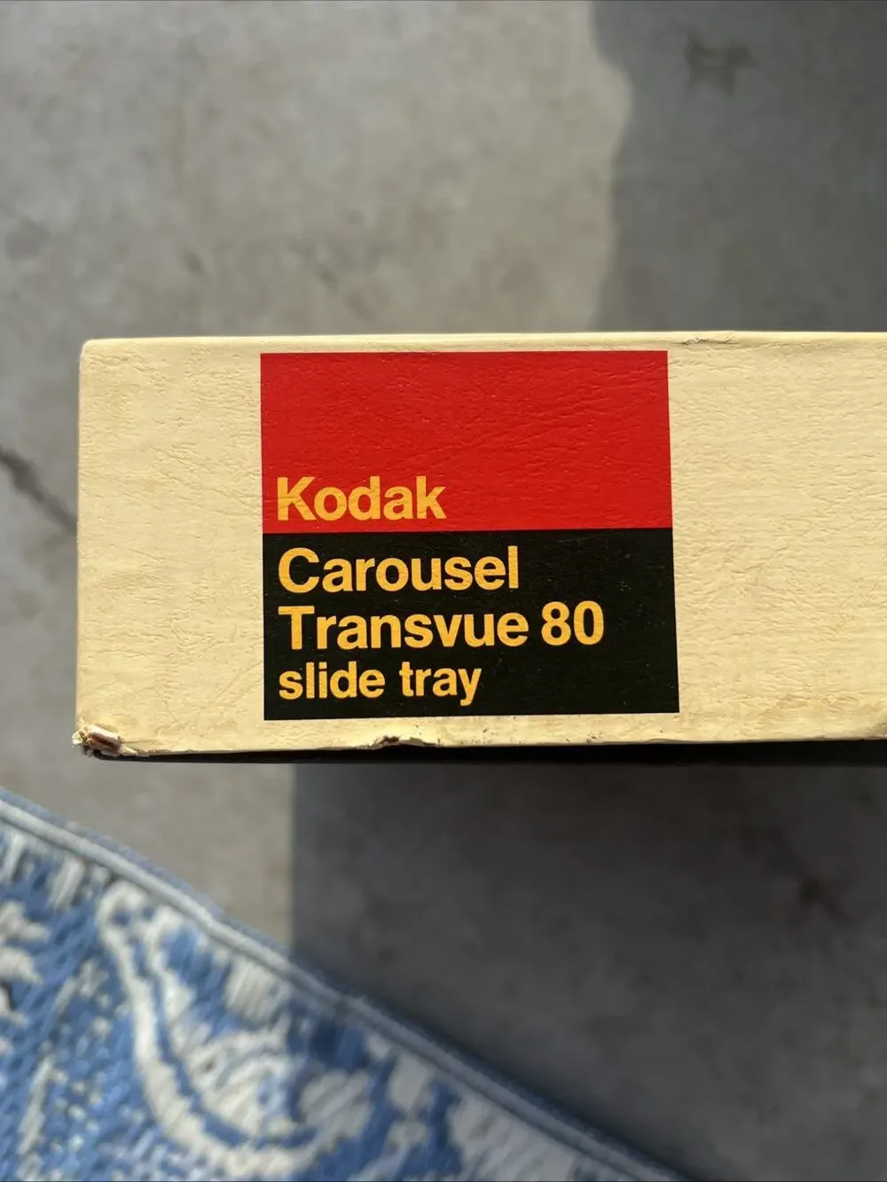 Kodak Carousel Transvue 140 Slide Tray In Original Box